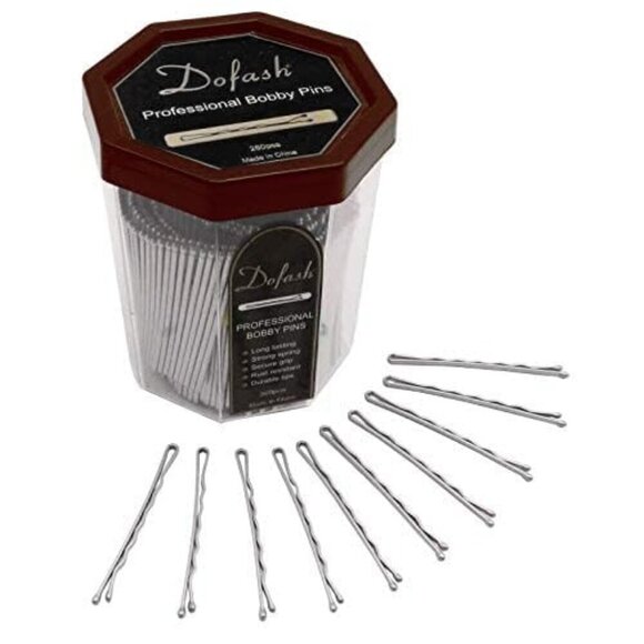 Metal Bobby Pins Silver 5cm Wavy Hairpins Bulk 260PCS Hair Accessories main image 4
